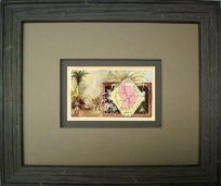 FRAMED Arbuckles Coffee Card of Paraguay'
