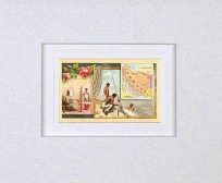 MATTED Arbuckles Coffee Card of Persia'