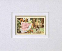 MATTED Arbuckles Coffee Card of Spain'