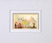 MATTED Arbuckles Coffee Card of Switzerland'