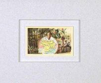 MATTED Arbuckles Coffee Card of Venezuela'