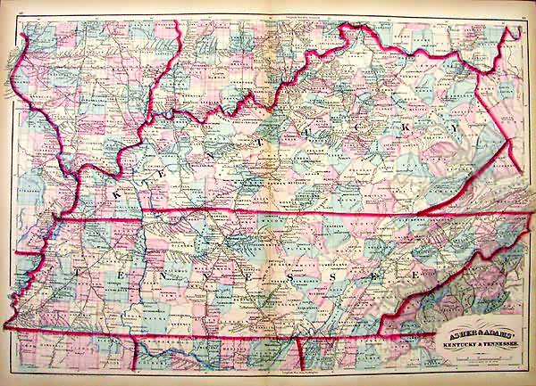 Asher & Adams Kentucky & Tennessee'