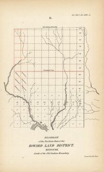 Diagram of the Northern Part of the Howard Land District
