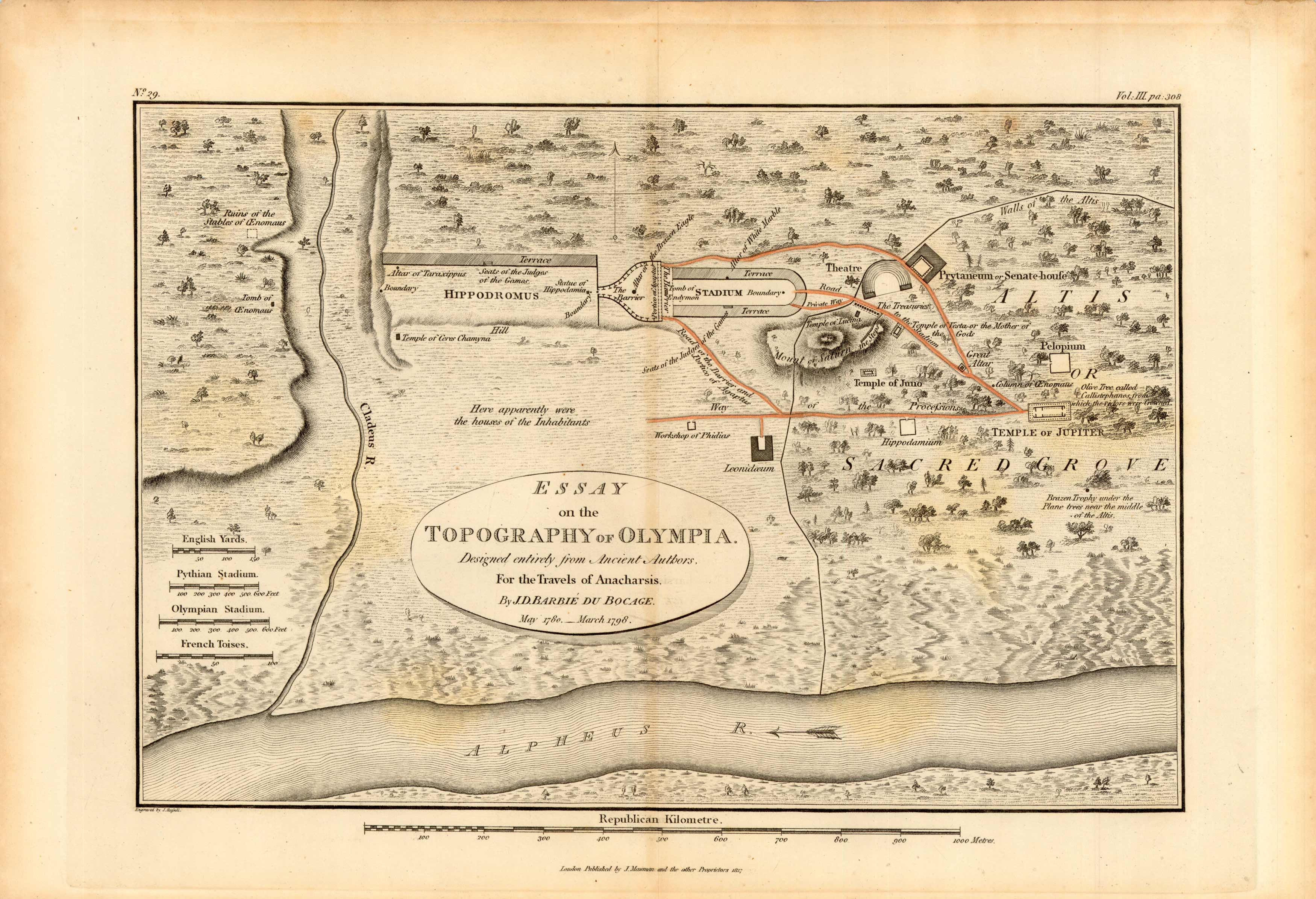 Topography of Olympia