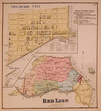 Delaware City and Red Lion