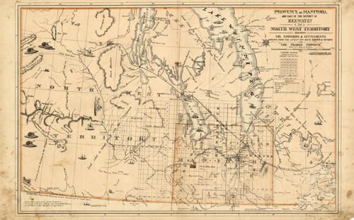 Province of Manitoba and Part of the District of Keewatin and North West Territory