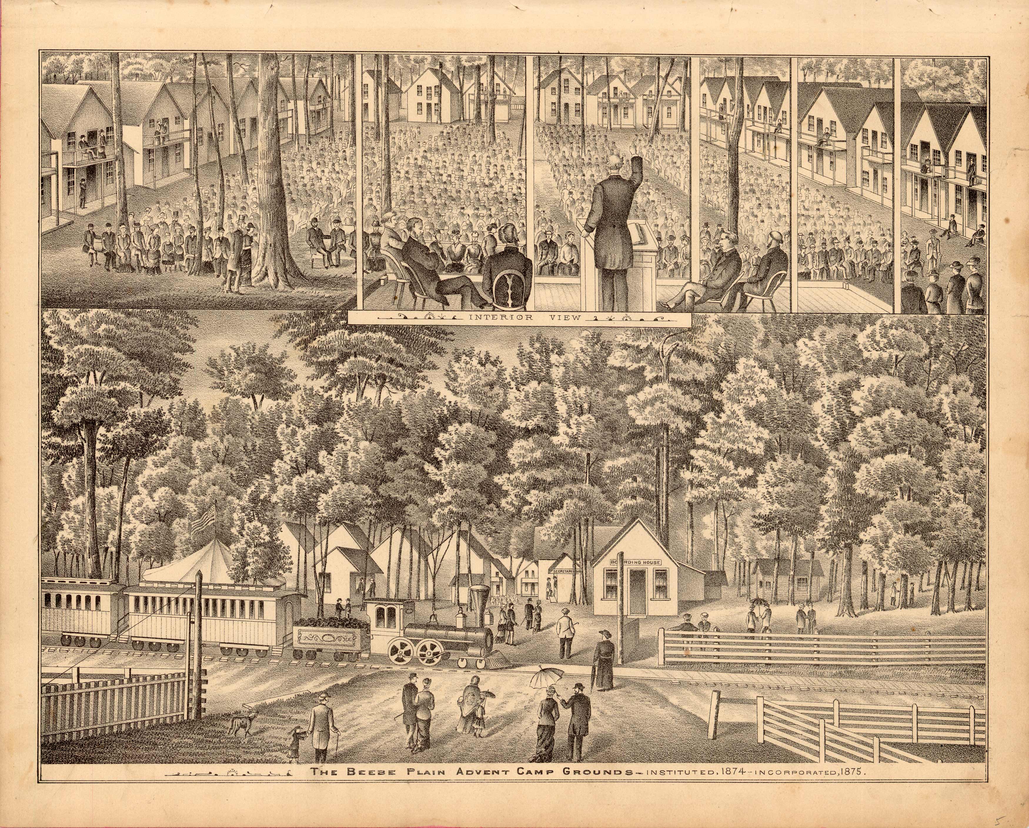 The Beebe Plain Advent Campgrounds (Instituted in 1874)