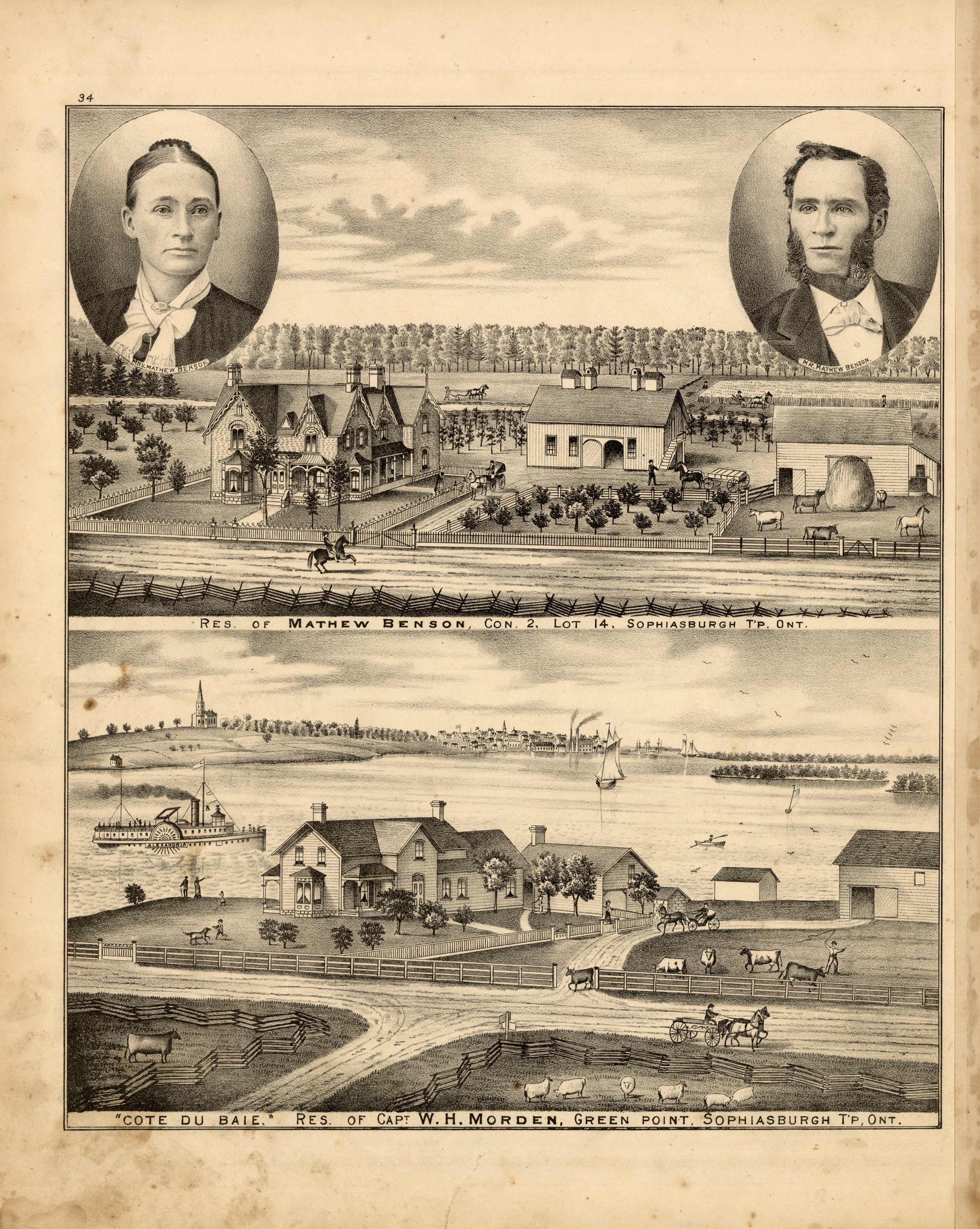 Res. of Mathew Benson