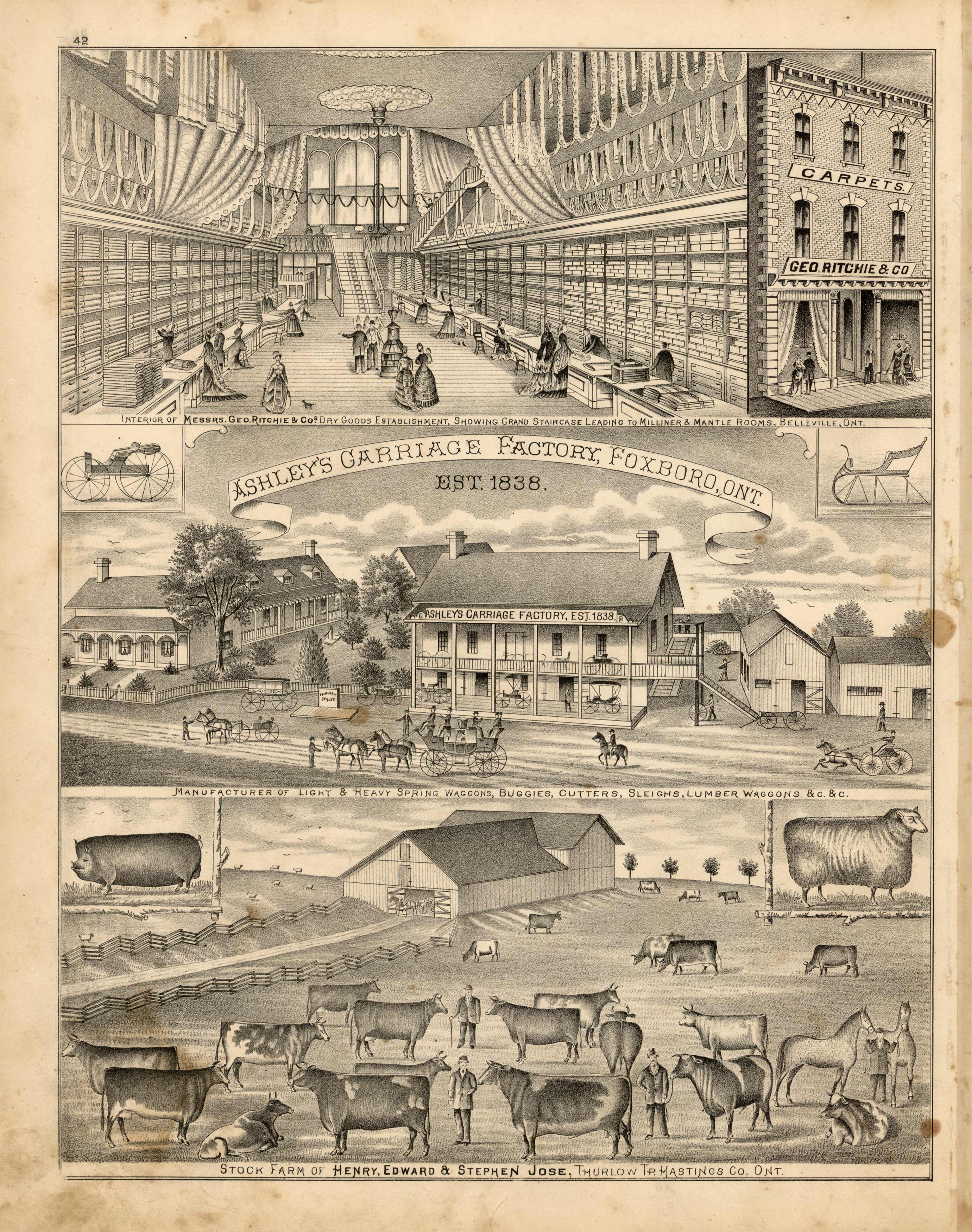 Messrs. Geo. Ritchie & Co. Dry Good Store