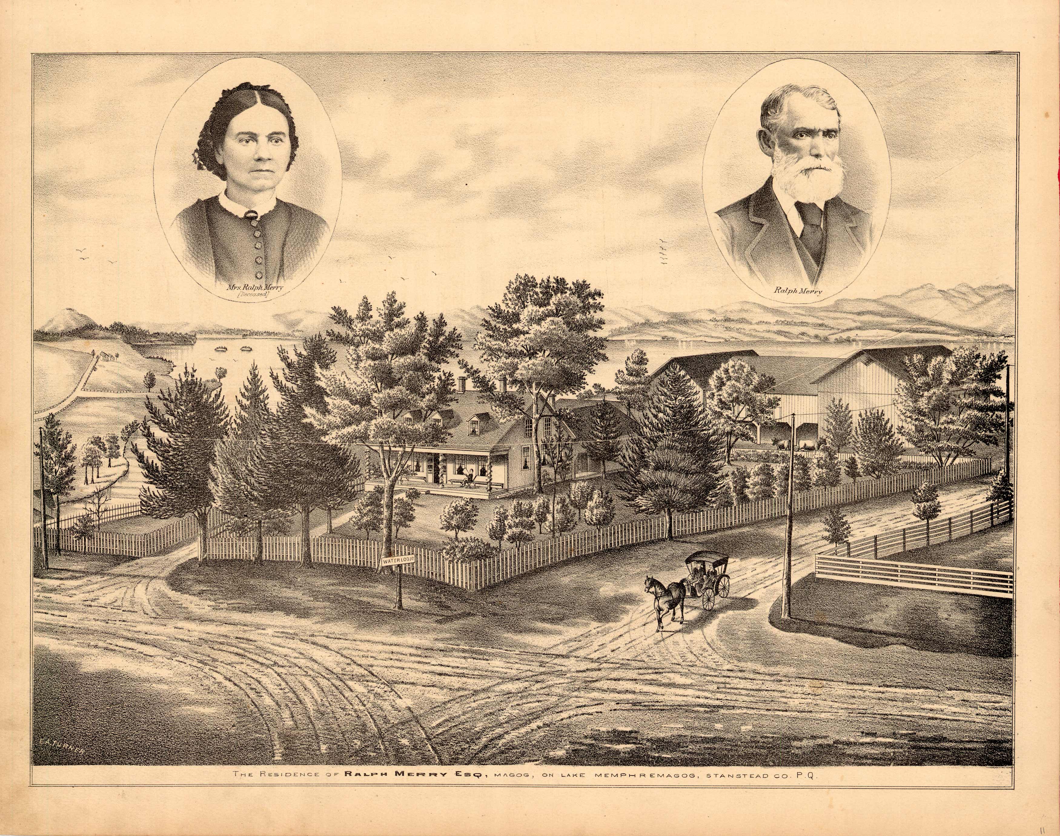 Residence of Ralph Merry Esq