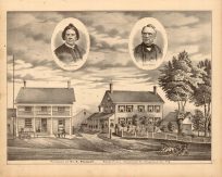 Residence of Mr. H. Stewart. Beebe Plain