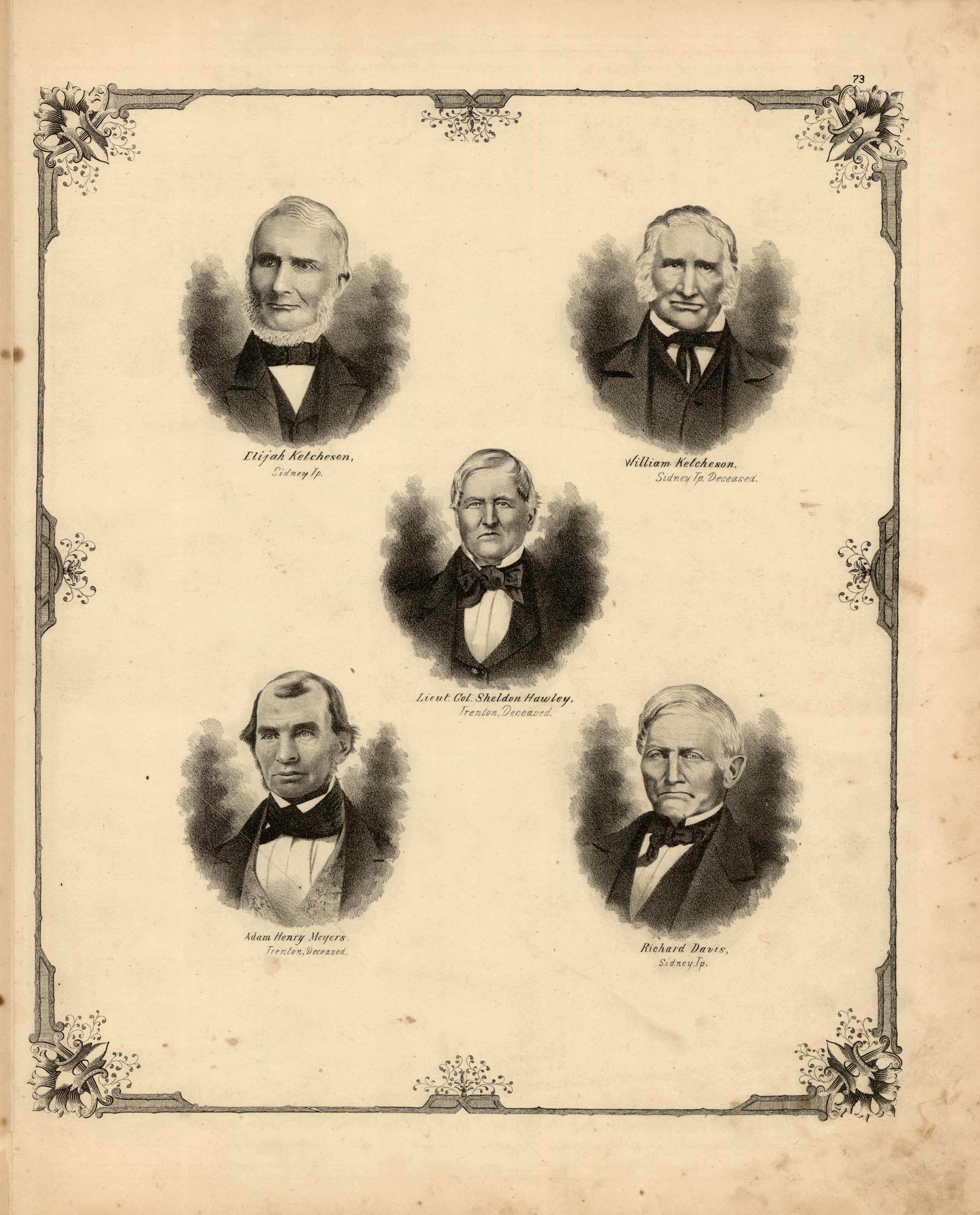 Portraits of Elijah Ketcheson Portraits of Elijah Ketcheson