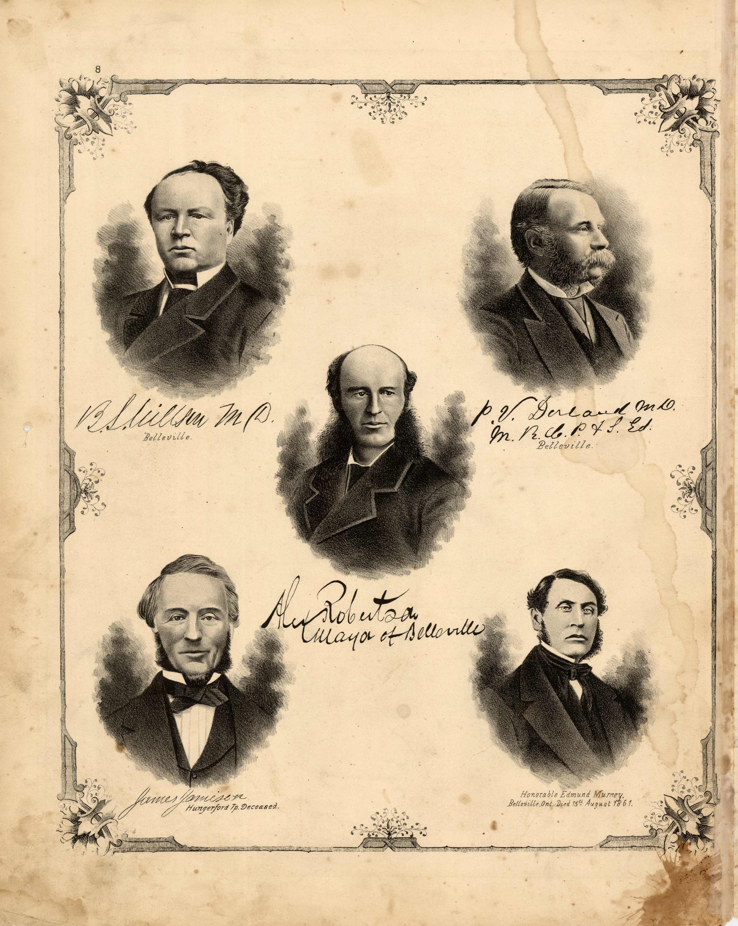 Portraits of B. S. Wilson Portraits of B. S. Wilson