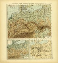 Deutsches Reich Bodengestalt und Gewasser