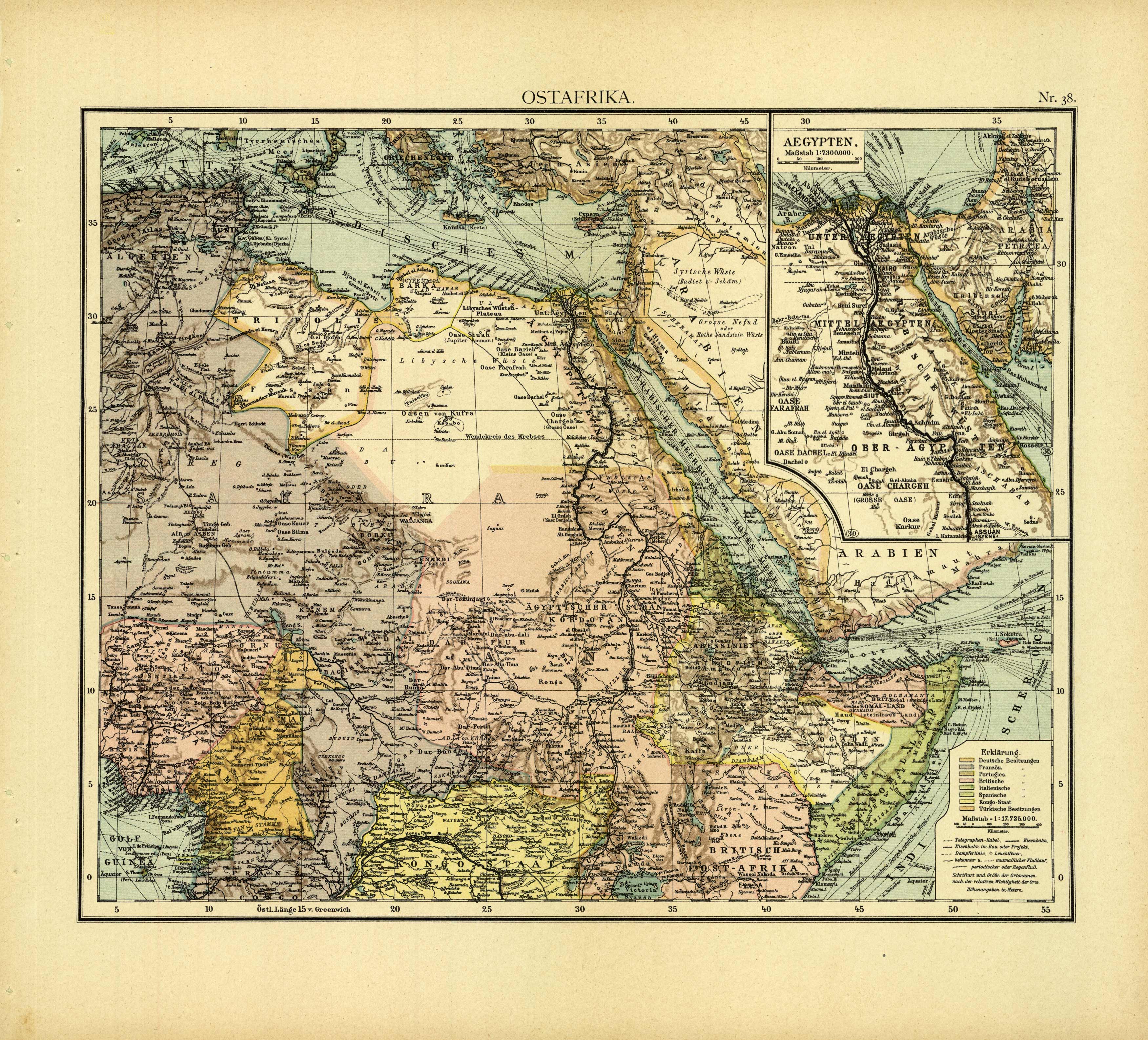 Ostafrika Aegypten (East Africa