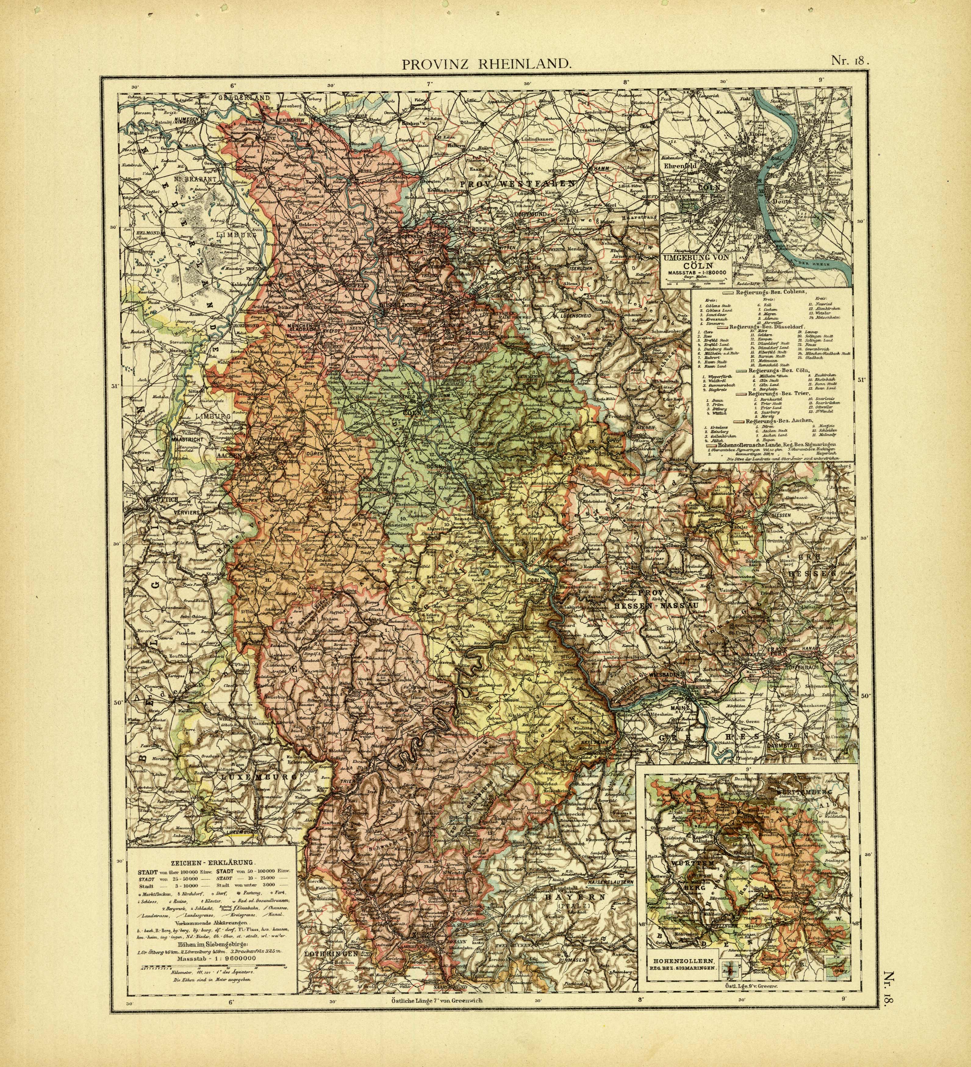 Provinz Rheinland (Providence Rheinland) Provinz Rheinland (Providence Rheinland)