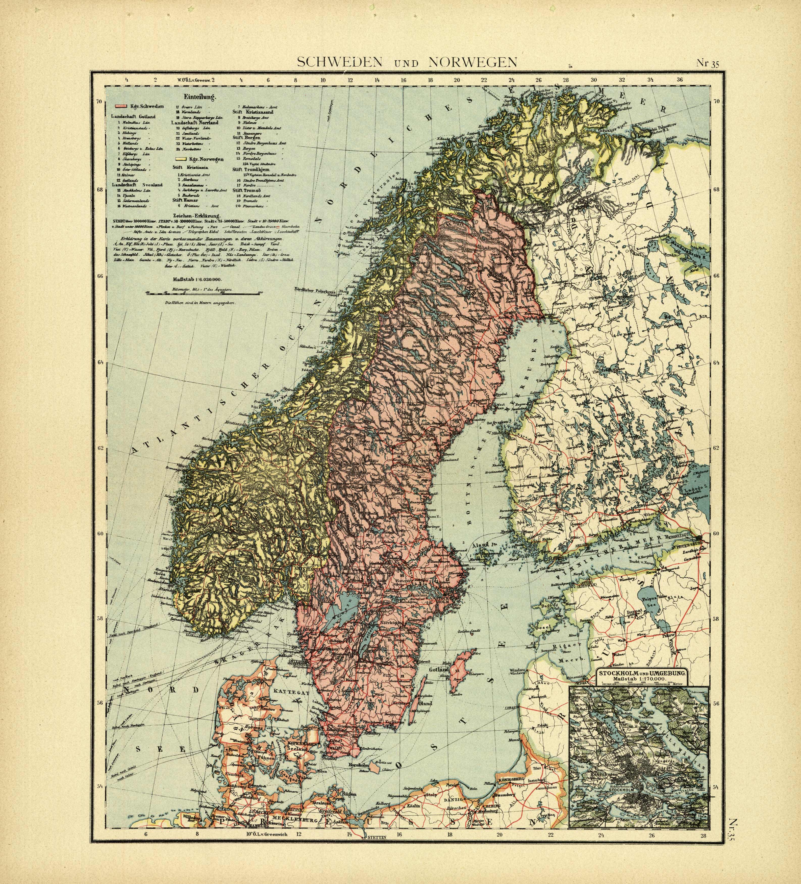 Schweden und Norwegen (Sweden and Norway)