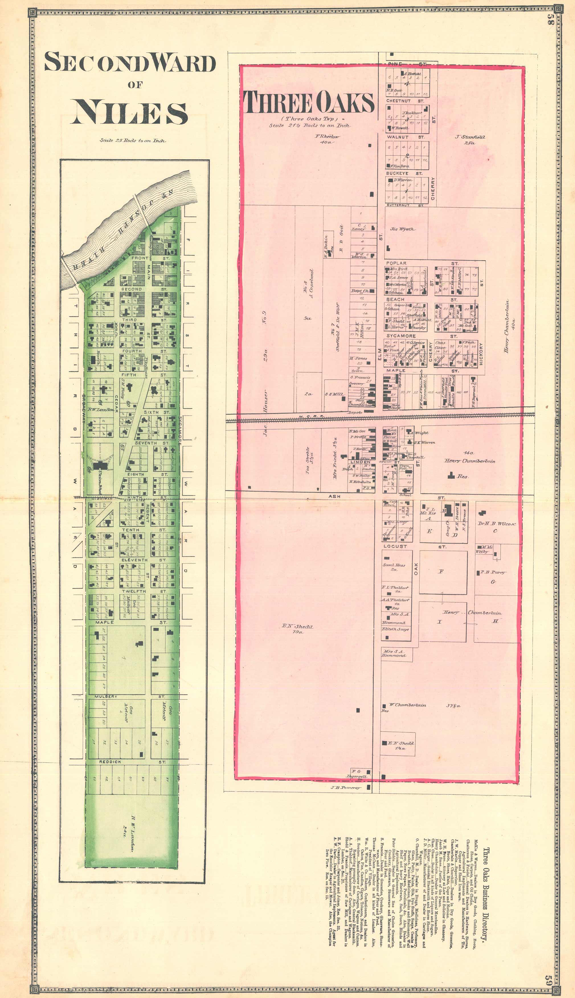 Second Ward of Niles / Three Oaks
