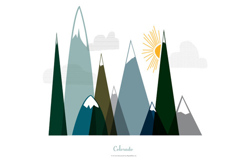 Colorado Mountain Peaks