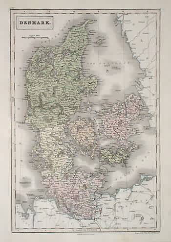 Map of Denmark
