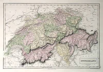 Map of Switzerland Map of Switzerland