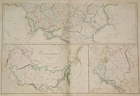 Russia ( South Part ) The Russian Empire / The Acquisitions of Russia Since the Accession of Peter the Great 1669
