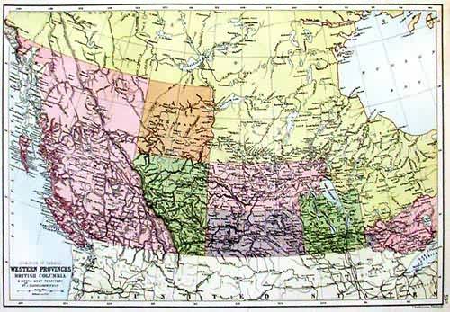 Dominion of Canada Western Provinces