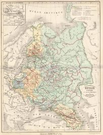Russie Deurope et Anciens Royaumes de Pologne'