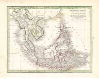 Farther India or China India and  N.W. Oceanica or Malaysia
