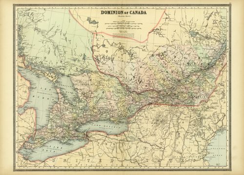 Dominion of Canada (Western Sheet)