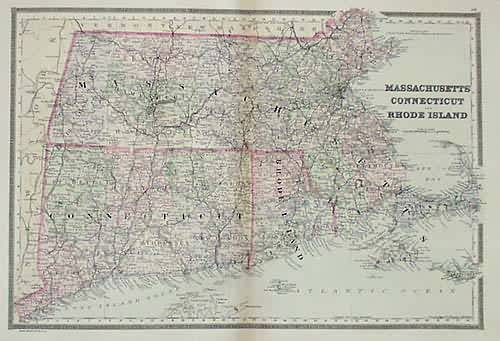 Massachusetts Connecticut and Rhode Island