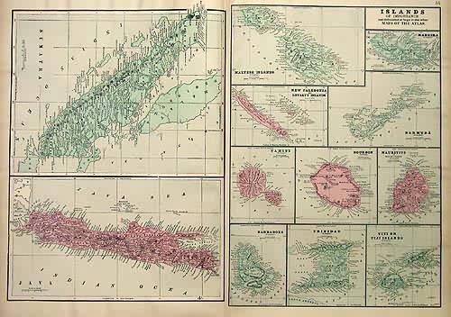 Islands of Importance not Delineated at Large in the Other Maps of the Atlas