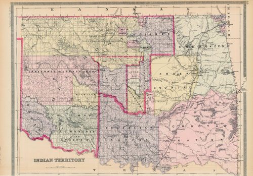 Indian Territory or Oklahoma