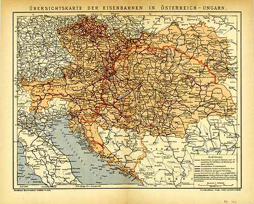 Railroads of the Austria-Hungary Empire