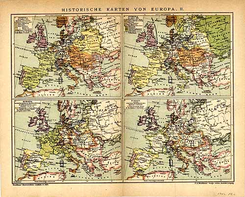 Map of the History of Europe