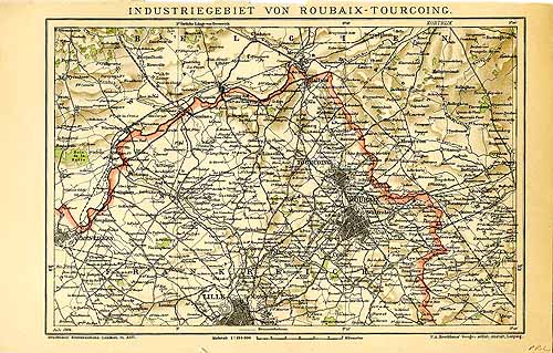 Industrial area of Roubaix-Tourcoing