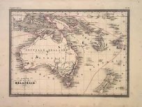 Carte de la Melanesie (Australia)