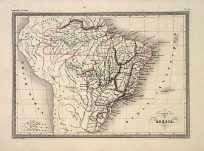 Carte du Brazil (Chart of Brazil)
