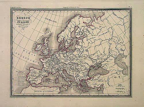 Europe apres LInvasion Des Barbares (Europe After the Invasion of the Barbarians)'