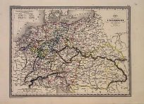 Carte de LAllemagne par Cercles en 1789 (Chart of Germany by Circles in 1789)'