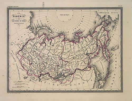 Siberie ou Russie DAsie (Siberia or Russia in Europe)'