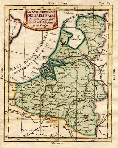 Le XVII Provincie Dei Paesi Bassi (Belgium and Holland)