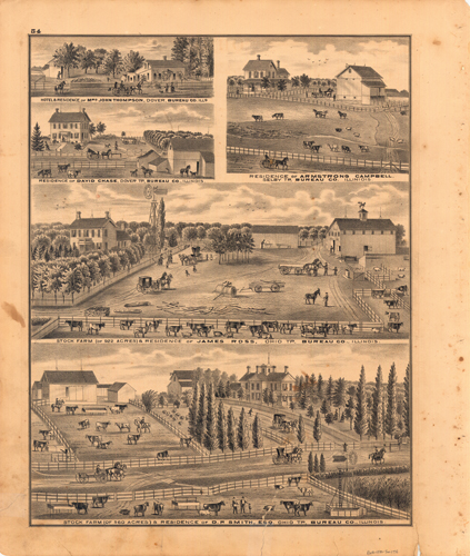 Stock Farms and Residences of Armstrong Campbell (Selby Township) Stock Farms and Residences of Armstrong Campbell (Selby Township)