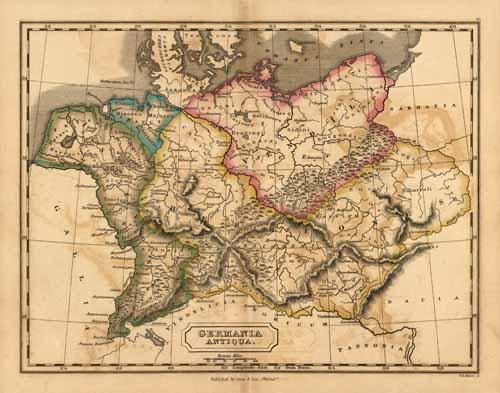 Germania Antiqua. (Ancient Europe)