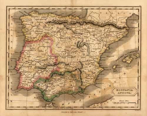 Hispania Antiqua. (Ancient Iberian Peninsula)