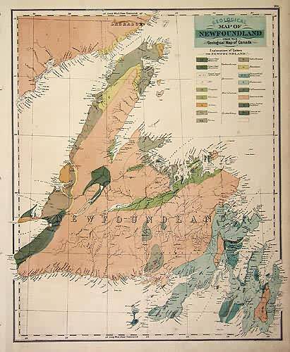 Geological Map of Newfoundland