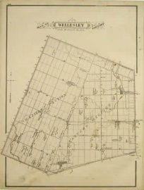 Map of Wellesley Township