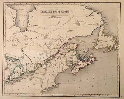 Principal British Possessions in North America