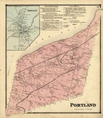 Portland with inset of Ashville