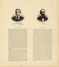 Portraits of Noah W. Gokey and W.S. Hedges